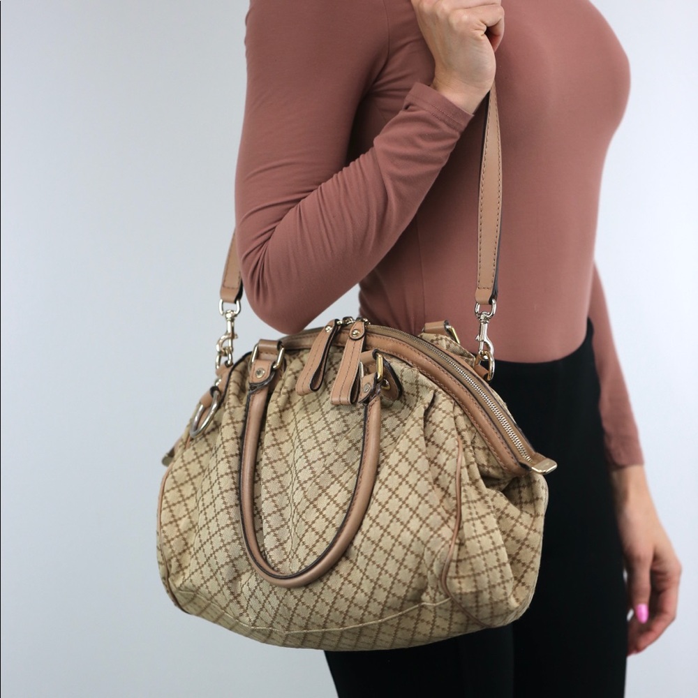 My Gucci Cream Carryall Medium Bag